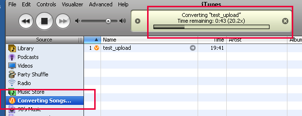 mp3 transcription file location